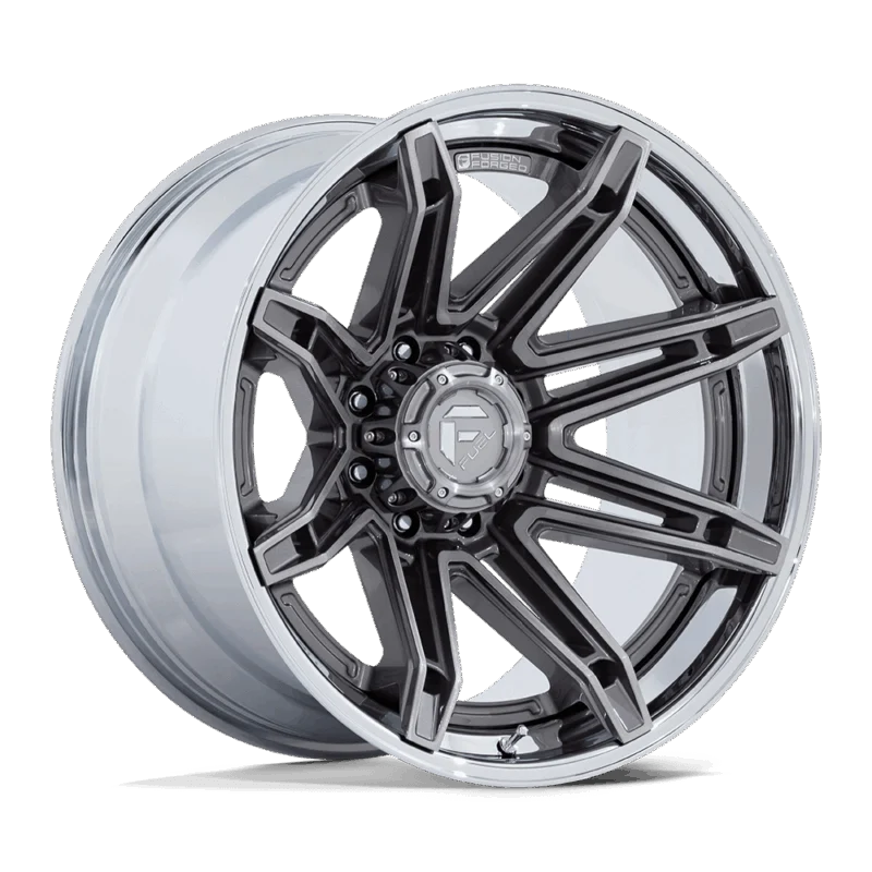 Fuel 1PC FC401AP20108818N - Brawl, Platinum W/ Chrome Lip, Fc401 Brawl