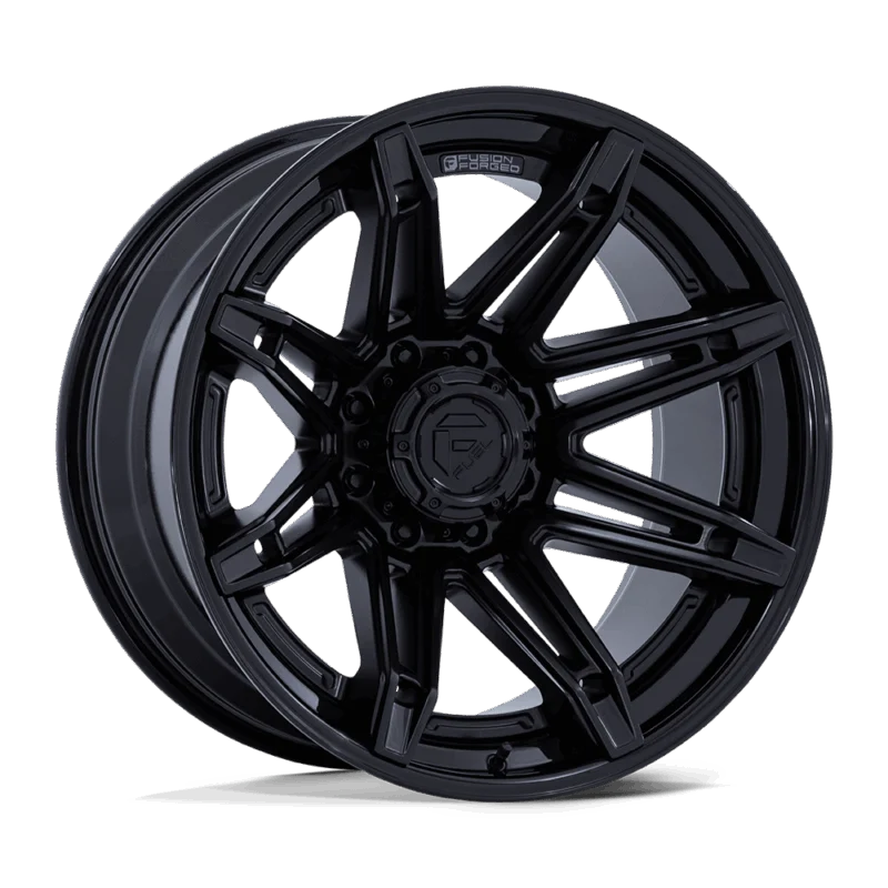 Fuel 1PC FC401MX20108818N - Brawl, Matte Black W/ Gloss Black Lip, Fc401 Brawl