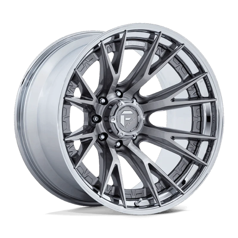 Fuel 1PC FC402AP22128044N - Catalyst, Platinum W/ Chrome Lip, Fc402 Catalyst