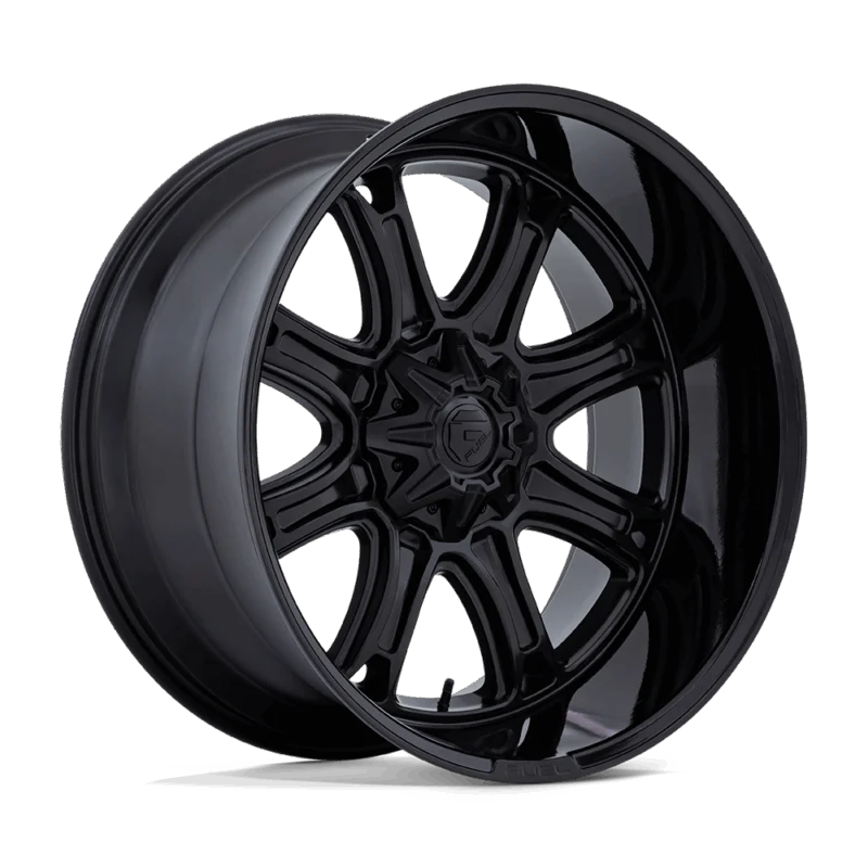 Fuel 1PC FC853MB22108710 - Darkstar, Matte Black W/ Gloss Black Lip