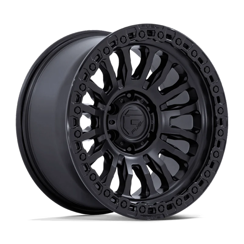 Fuel 1PC FC857MB17856301N - Rincon, Matte Black W/ Gloss Black Lip, Fc857 Rincon
