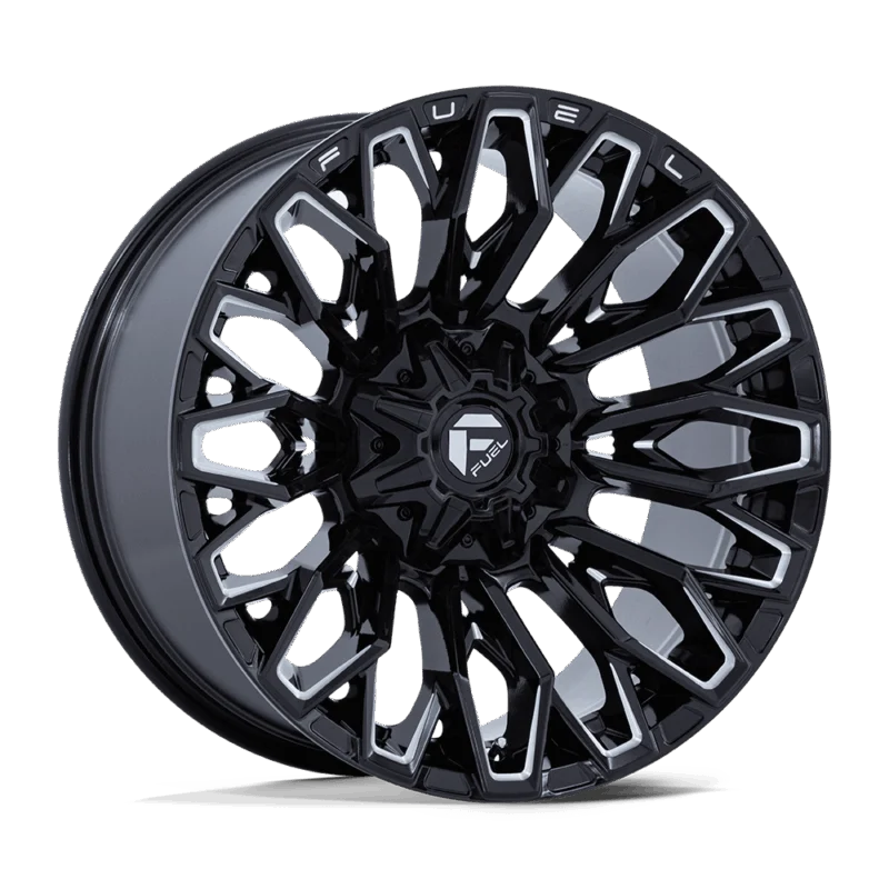 Fuel 1PC FC865BE20901401 - Strike, Gloss Black Milled, Fc865 Strike