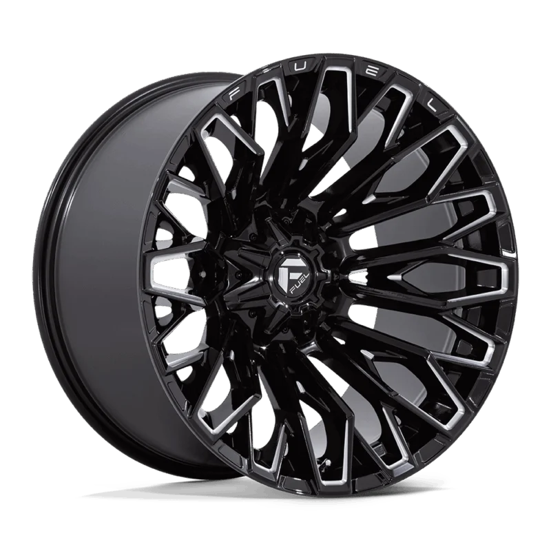 Fuel 1PC FC865BE22128344N - Strike, Gloss Black Milled, Fc865 Strike