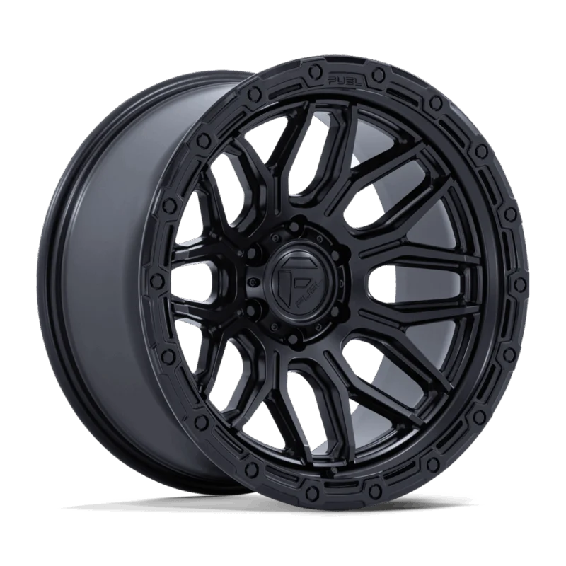 Fuel 1PC FC881MB17906312N - Surge, Matte Black W/ Gloss Black Lip, Fc881 Surge