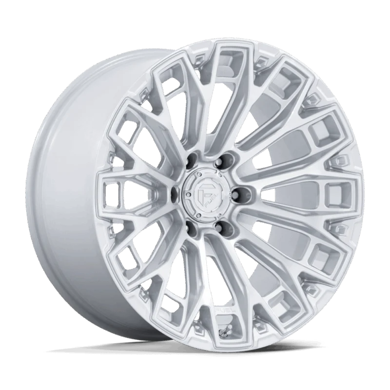Fuel 1PC FC882SD17906801 - Trax, Gloss Silver W/ Machined Face, Fc882 Trax