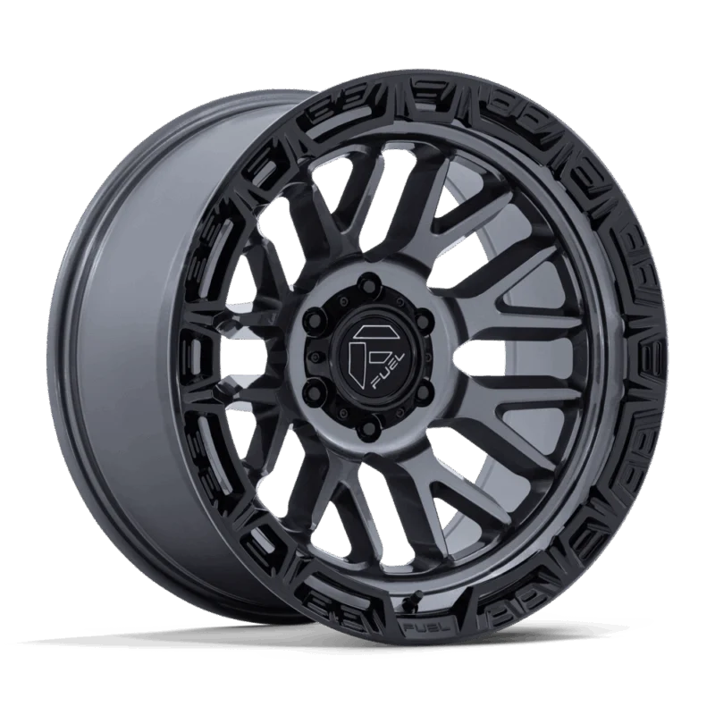 Fuel 1PC FC890AB17906301 - Rail, Gloss Gunmetal W/ G-blk Lip, Fc890 Rail