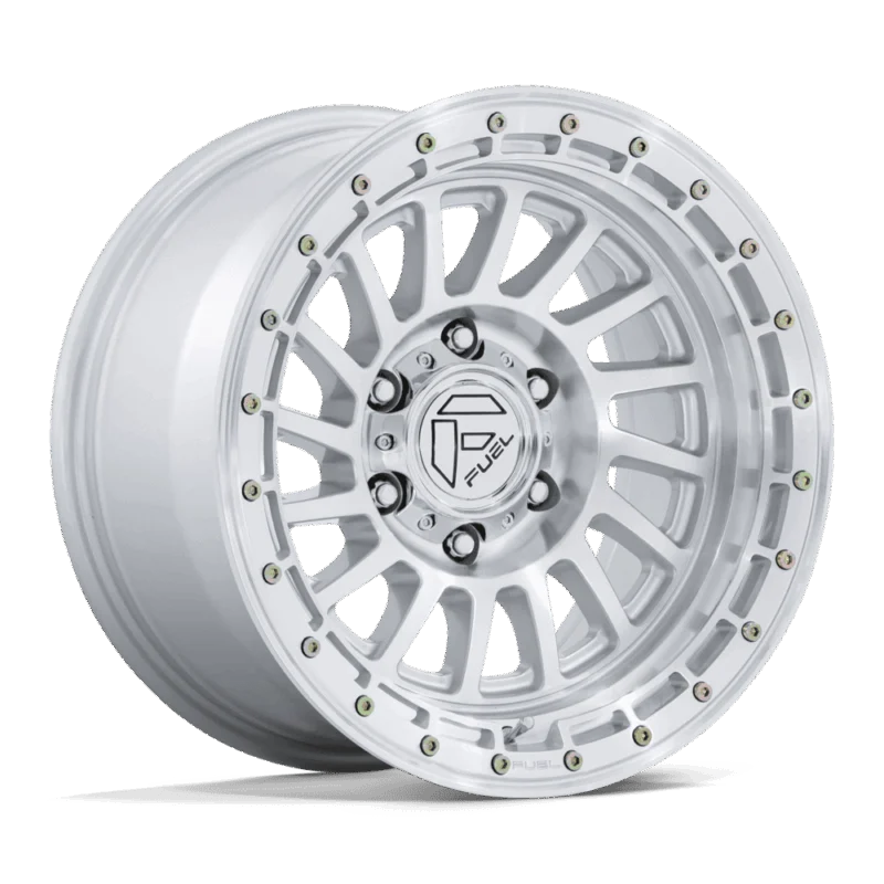 Fuel 1PC FC897SD17905001 - Havoc, Gloss Silver W/ Machined Face, Fc897 Havoc