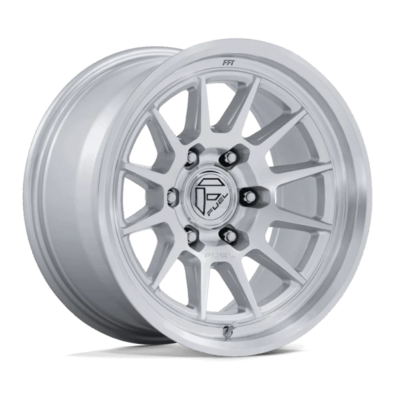 Fuel 1PC FC902SD17906801 - Spur, Gloss Silver W/ Machined Face, Fc902 Spur