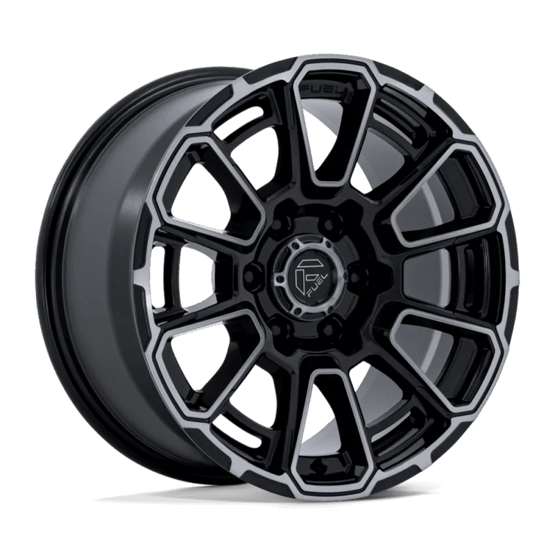 Fuel 1PC FC910BT18906420 - Foxhound, Gloss Black Dark Tinted Clear, Fc910 Foxhound