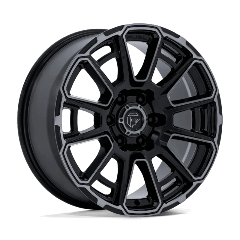 Fuel 1PC FC910BT20906320 - Foxhound, Gloss Black Dark Tinted Clear, Fc910 Foxhound