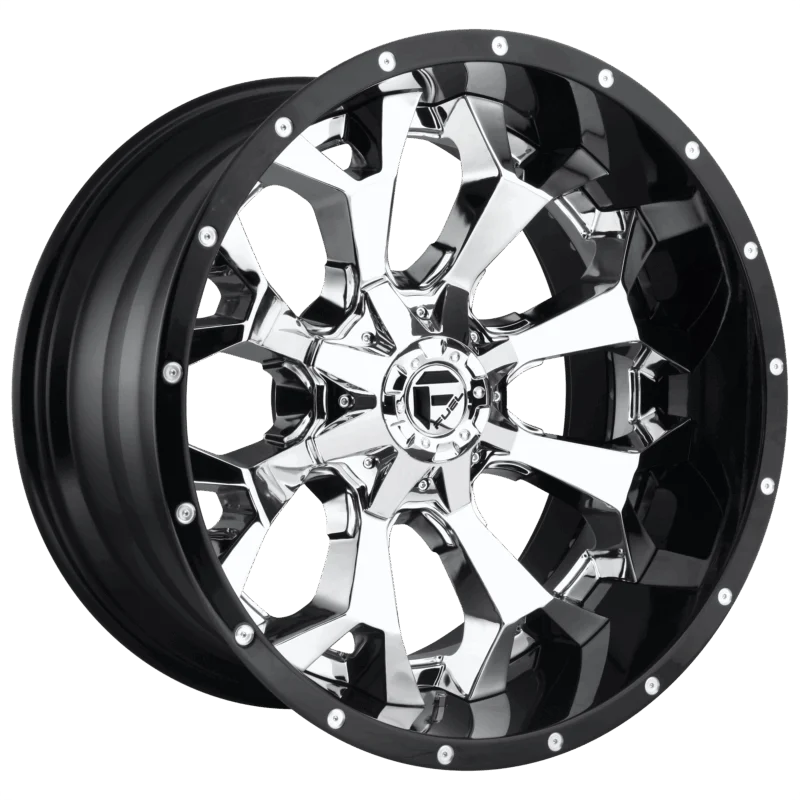 Fuel 2PC D24620001747 - Assault, Chrome Plated Gloss Black Lip, D246 Assault
