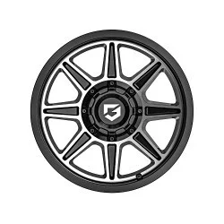 Gear Off Road 773MB-7906800 - 773mb, 6x135 0mm, Gloss Black Machined