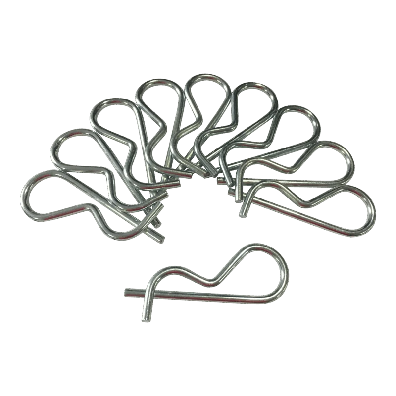 GEN-Y Hitch GH-011 - Hitch Pin Clip, Silver, Steel