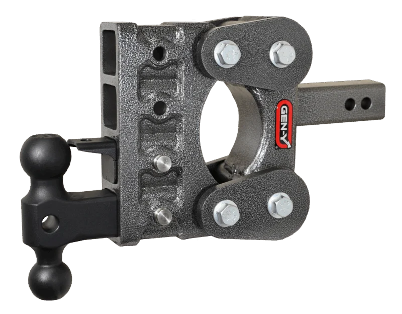 GEN-Y Hitch GH-1024 - Mega-Duty Drop Hitch, Silver Vein, Steel