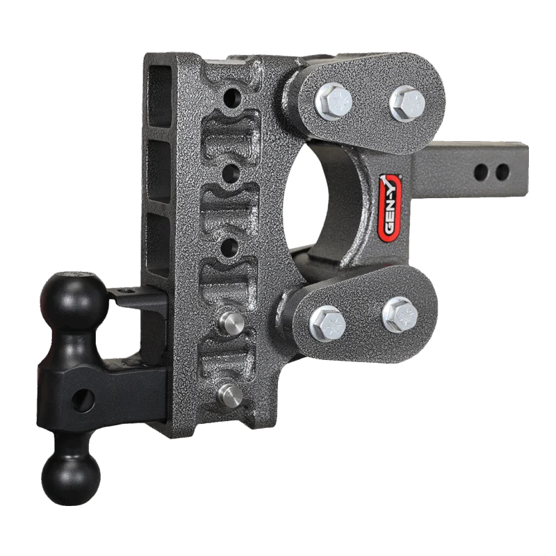 GEN-Y Hitch GH-1025 - Mega-Duty Drop Hitch, Silver Vein, Steel