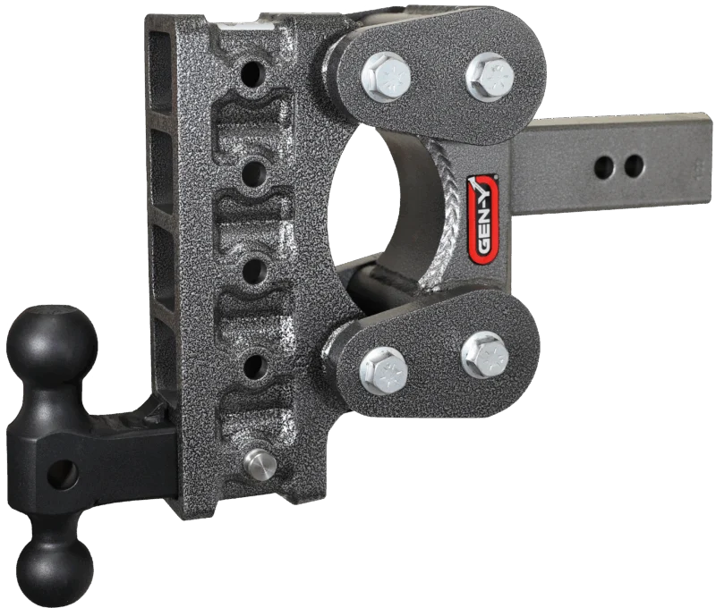 GEN-Y Hitch GH-1115 - Mega-Duty Drop Hitch, Silver Vein, Steel