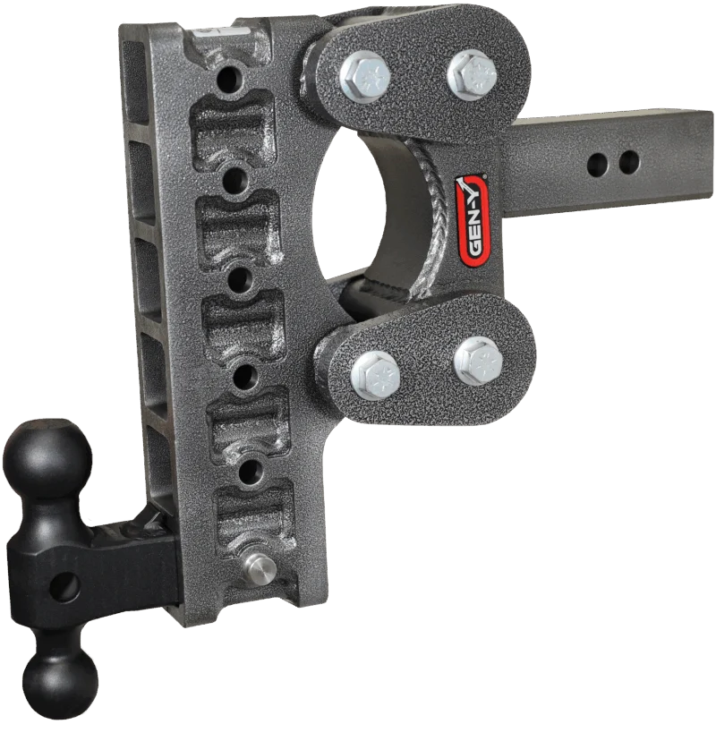 GEN-Y Hitch GH-1116 - Mega-Duty Drop Hitch, Silver Vein, Steel