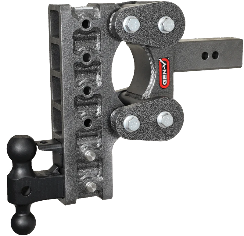 GEN-Y Hitch GH-1126 - Mega-Duty Drop Hitch, Silver Vein, Steel