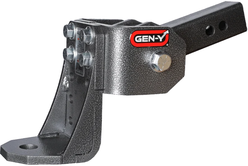 GEN-Y Hitch GH-12005 - Ball Mount, Silver Vein, Steel