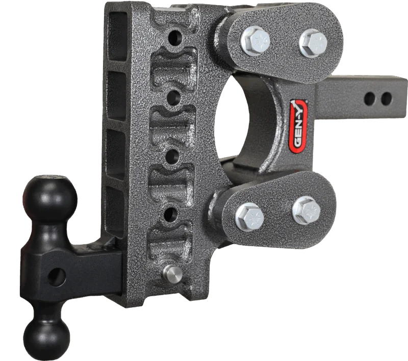 GEN-Y Hitch GH-1215 - Mega-Duty Drop Hitch, Silver Vein, Steel