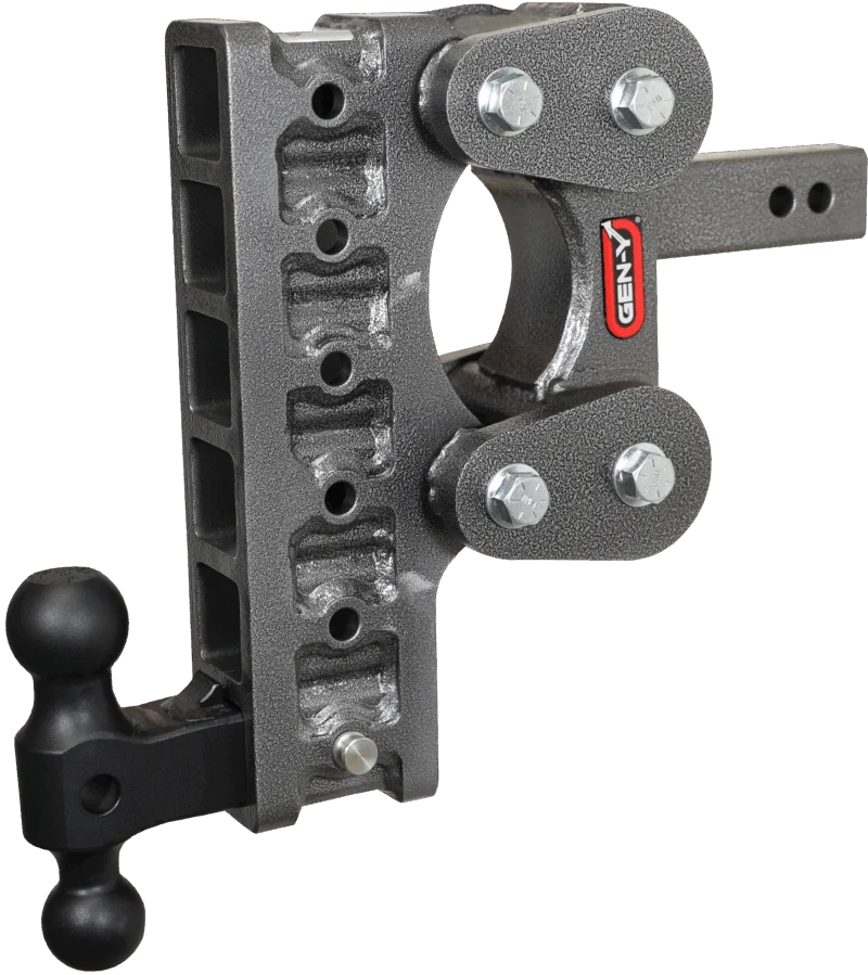 GEN-Y Hitch GH-1216 - Mega-Duty Drop Hitch, Silver Vein, Steel