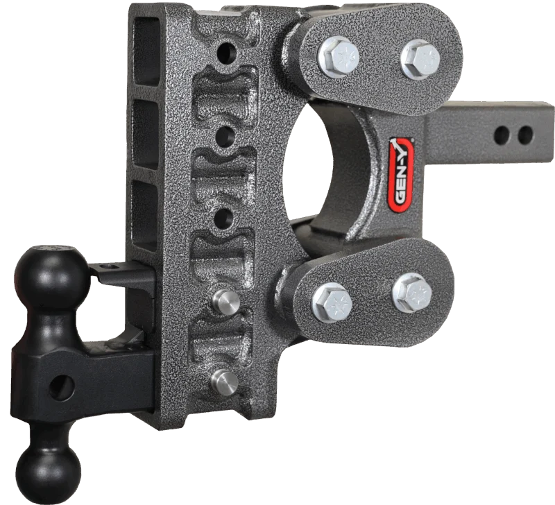 GEN-Y Hitch GH-1225 - Mega-Duty Drop Hitch, Silver Vein, Steel