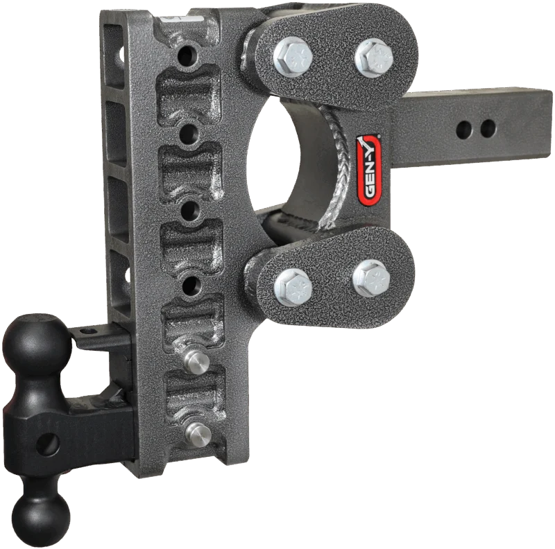 GEN-Y Hitch GH-1226 - Mega-Duty Drop Hitch, Silver Vein, Steel