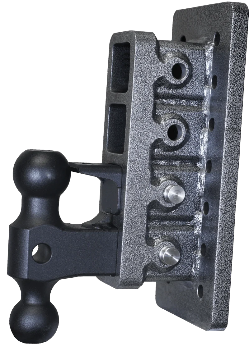 GEN-Y Hitch GH-124 - Mega-Duty Drop Hitch, Silver Vein, Steel