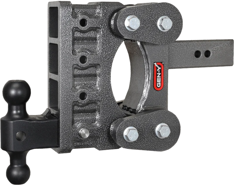 GEN-Y Hitch GH-1314 - Mega-Duty Drop Hitch, Silver Vein, Steel