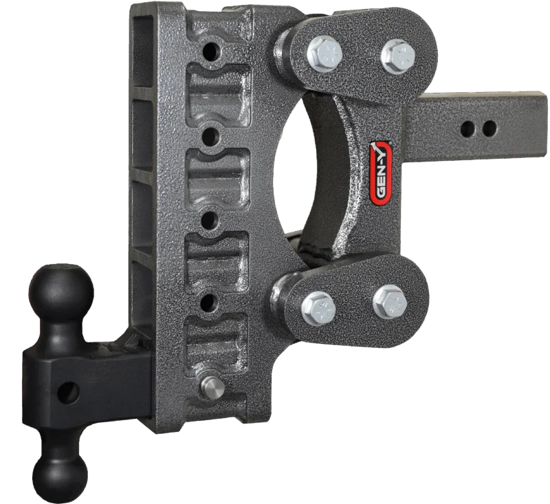 GEN-Y Hitch GH-1315 - Mega-Duty Drop Hitch, Silver Vein, Steel