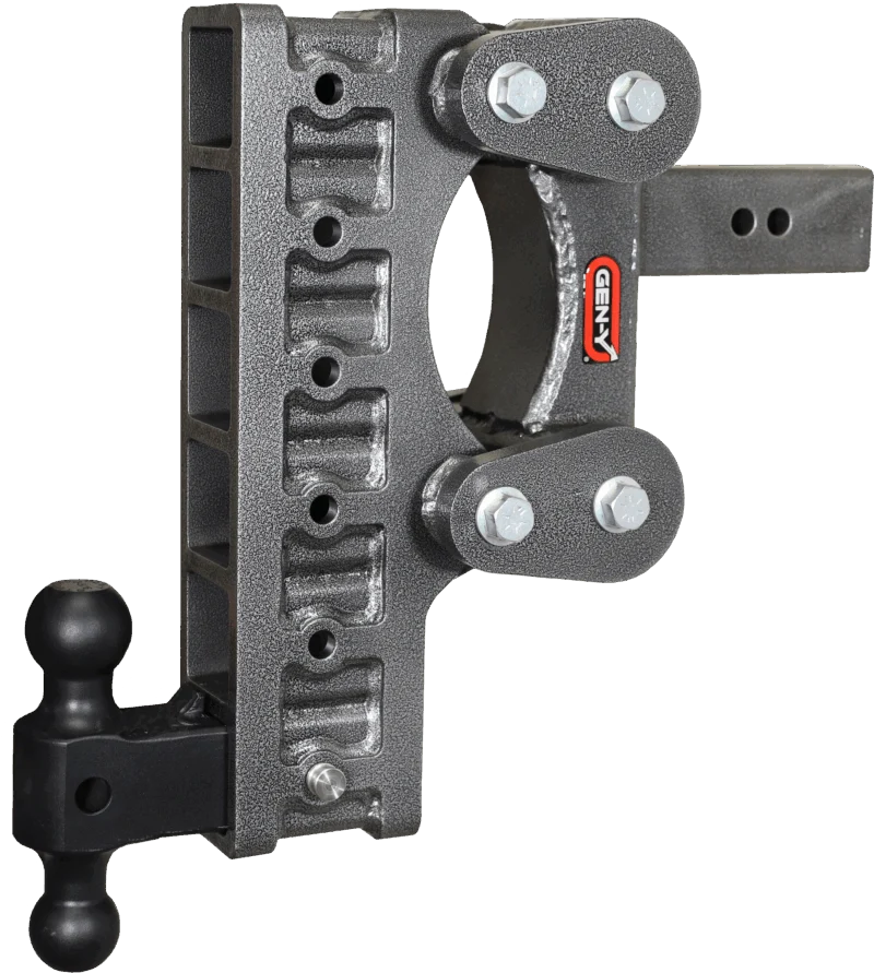 GEN-Y Hitch GH-1316 - Mega-Duty Drop Hitch, Silver Vein, Steel