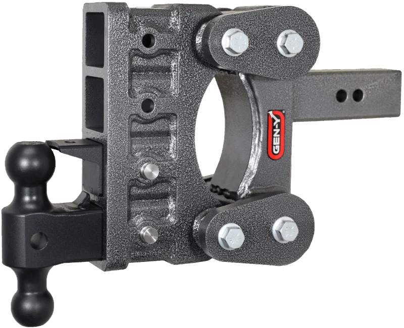 GEN-Y Hitch GH-1324 - Mega-Duty Drop Hitch, Silver Vein, Steel