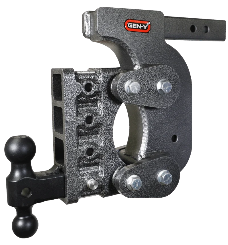 GEN-Y Hitch GH-1414 - Mega-Duty Drop Hitch, Silver Vein, Steel