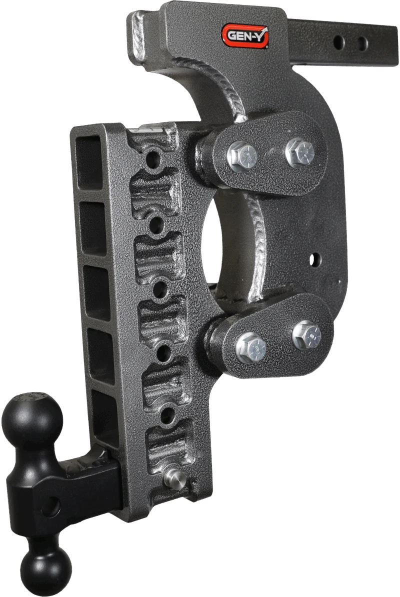 GEN-Y Hitch GH-1416 - Mega-Duty Drop Hitch, Silver Vein, Steel