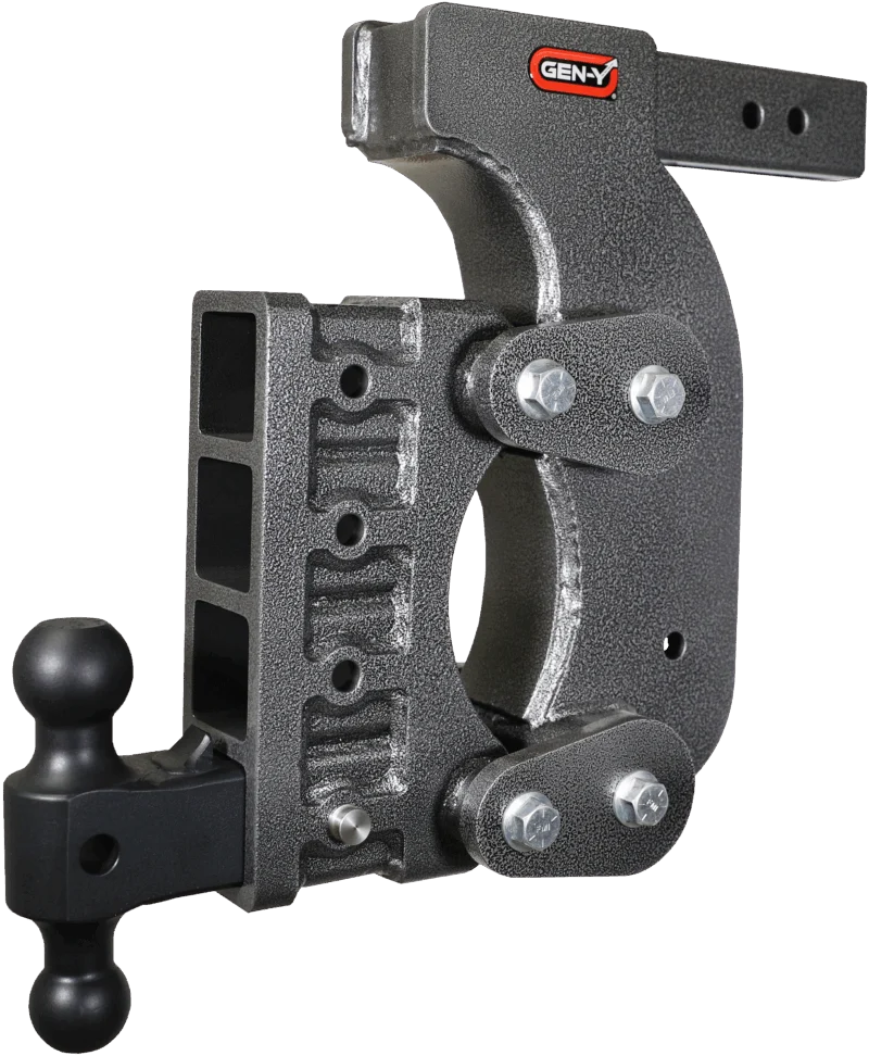 GEN-Y Hitch GH-1514 - Mega-Duty Drop Hitch, Silver Vein, Steel