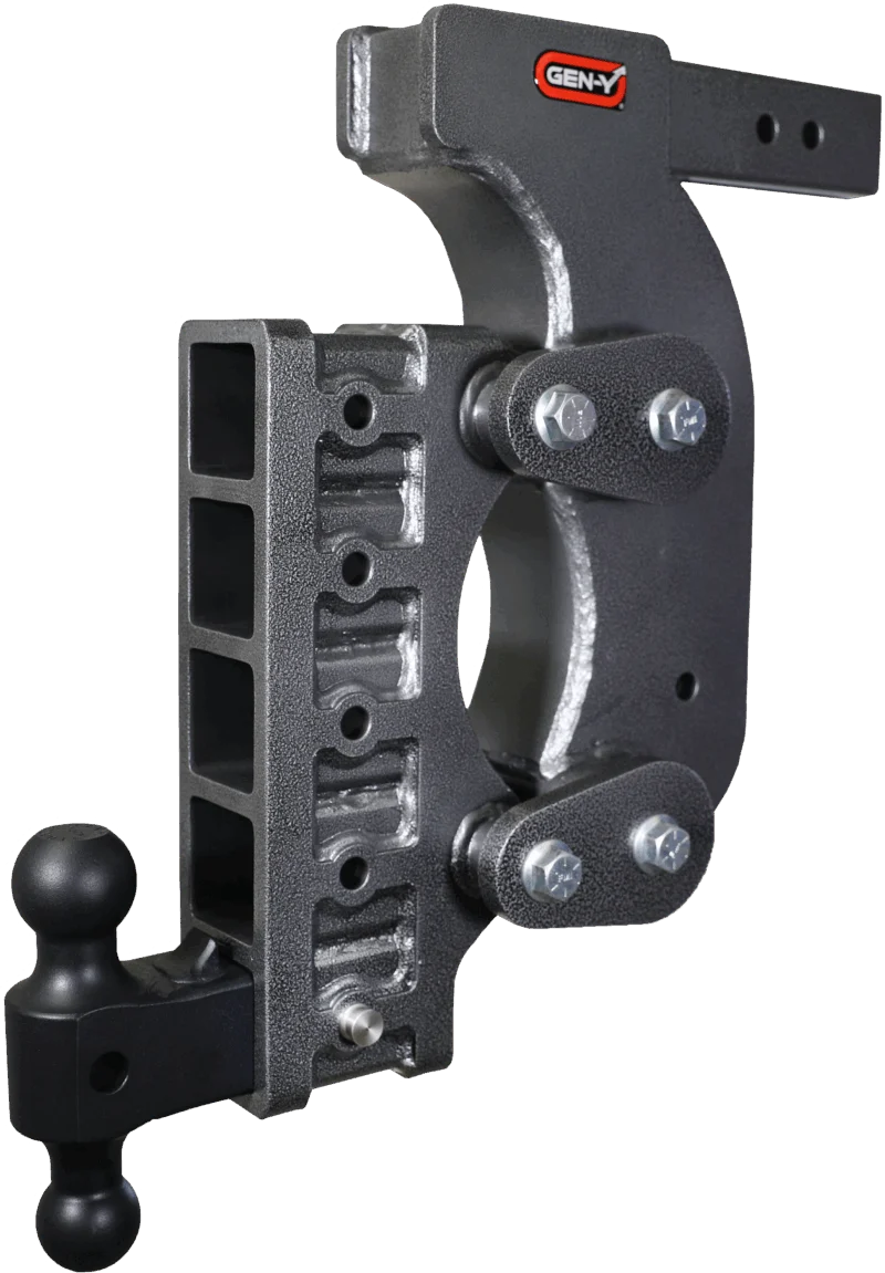 GEN-Y Hitch GH-1515 - Mega-Duty Drop Hitch, Silver Vein, Steel