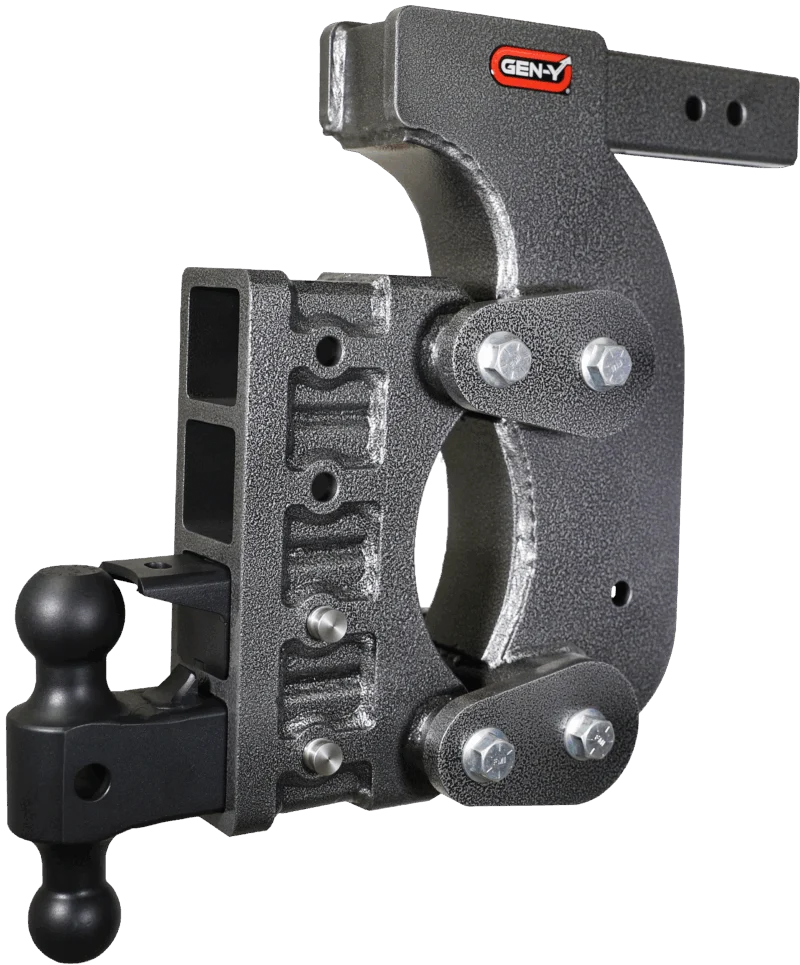 GEN-Y Hitch GH-1524 - Mega-Duty Drop Hitch, Silver Vein, Steel