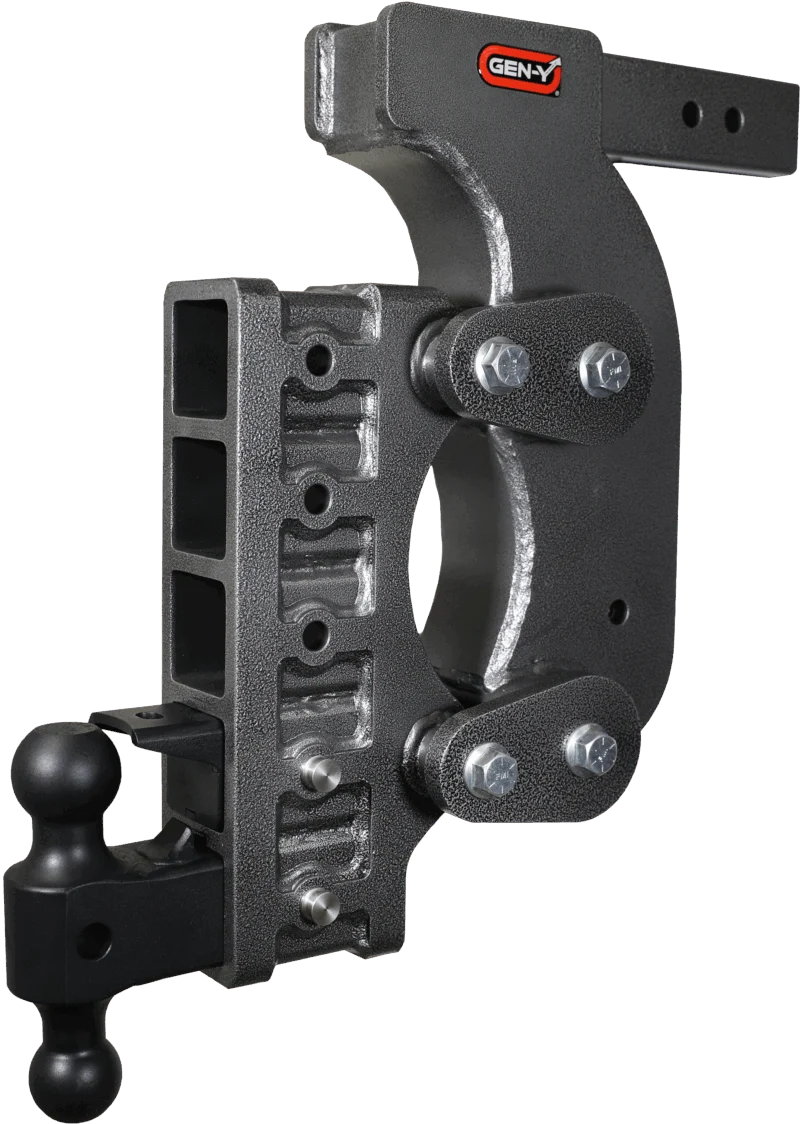 GEN-Y Hitch GH-1525 - Mega-Duty Drop Hitch, Silver Vein, Steel