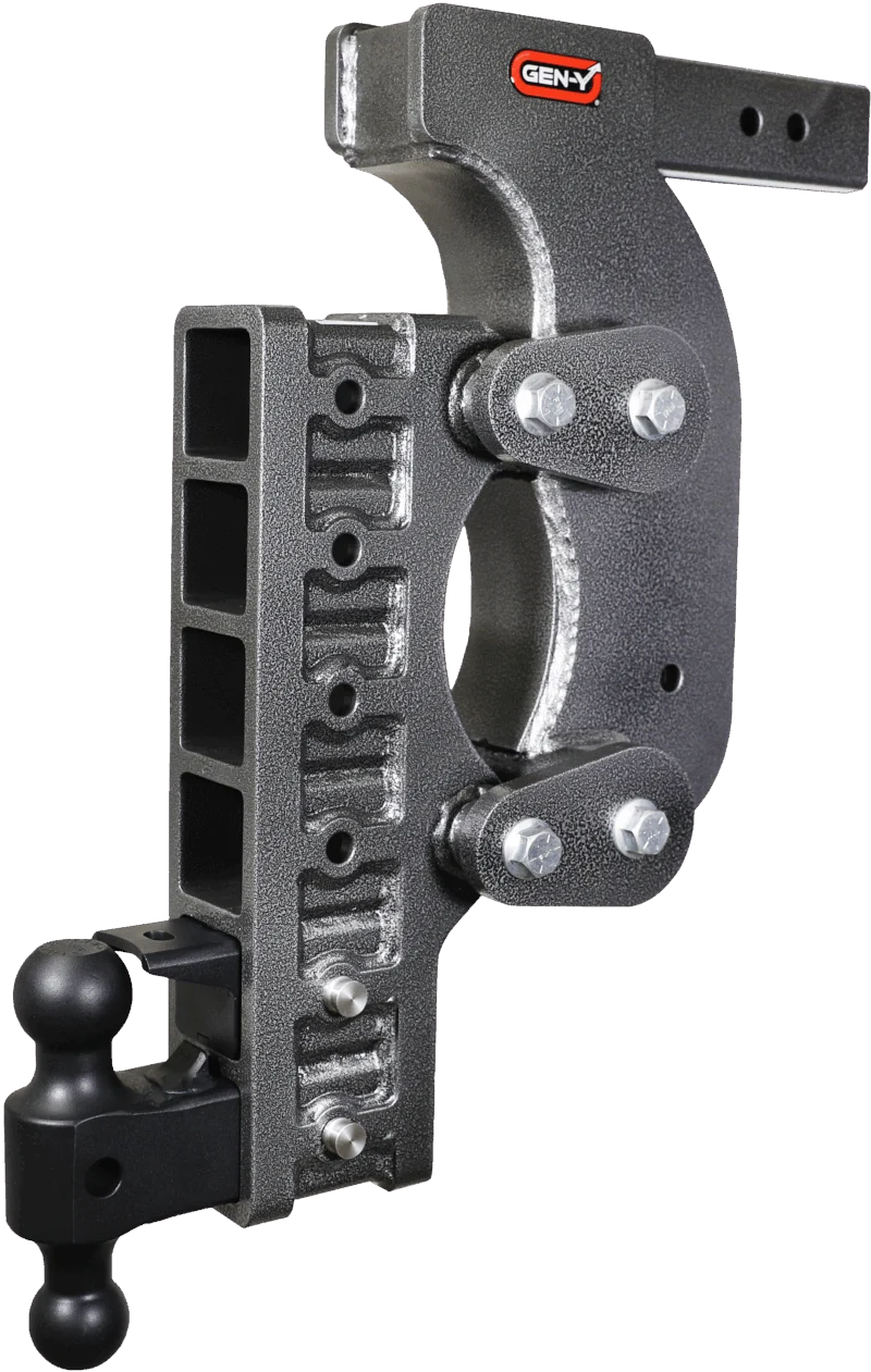 GEN-Y Hitch GH-1526 - Mega-Duty Drop Hitch, Silver Vein, Steel