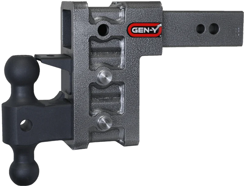 GEN-Y Hitch GH-1623 - Mega-Duty Drop Hitch, Silver Vein, Steel