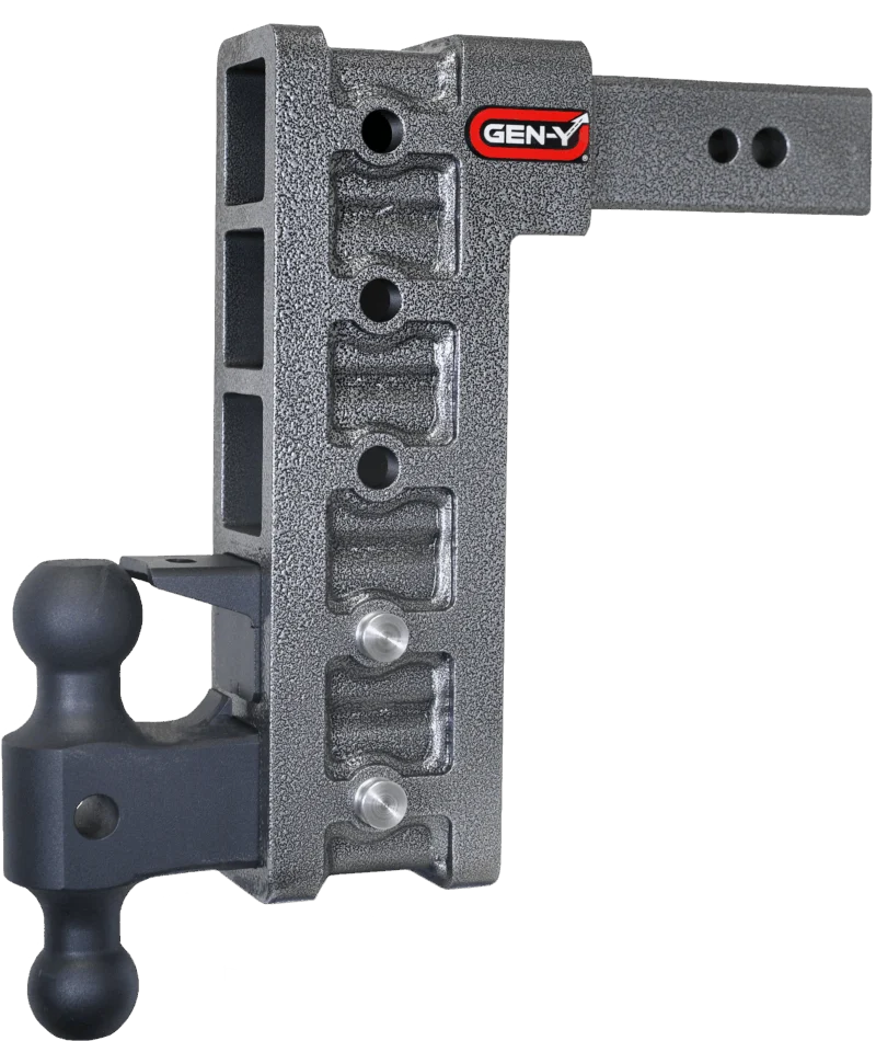 GEN-Y Hitch GH-1625 - Mega-Duty Drop Hitch, Silver Vein, Steel