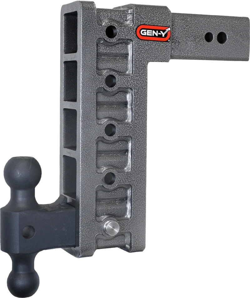 GEN-Y Hitch GH-1715 - Mega-Duty Drop Hitch, Silver Vein, Steel