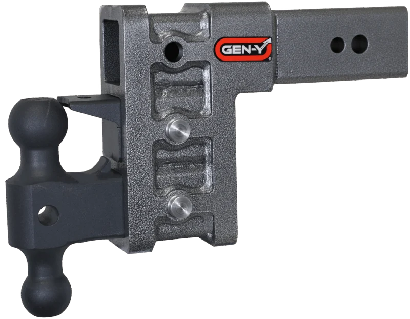 GEN-Y Hitch GH-1723 - Mega-Duty Drop Hitch, Silver Vein, Steel