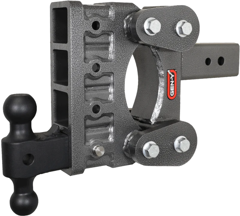 GEN-Y Hitch GH-1814 - Mega-Duty Drop Hitch, Silver Vein, Steel