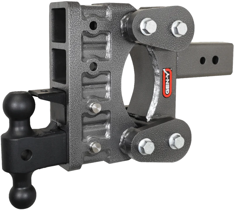 GEN-Y Hitch GH-1824 - Mega-Duty Drop Hitch, Silver Vein, Steel