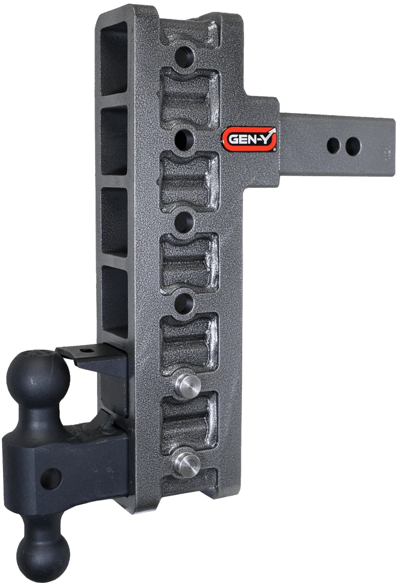 GEN-Y Hitch GH-1926 - Mega-Duty Drop Hitch, Silver Vein, Steel