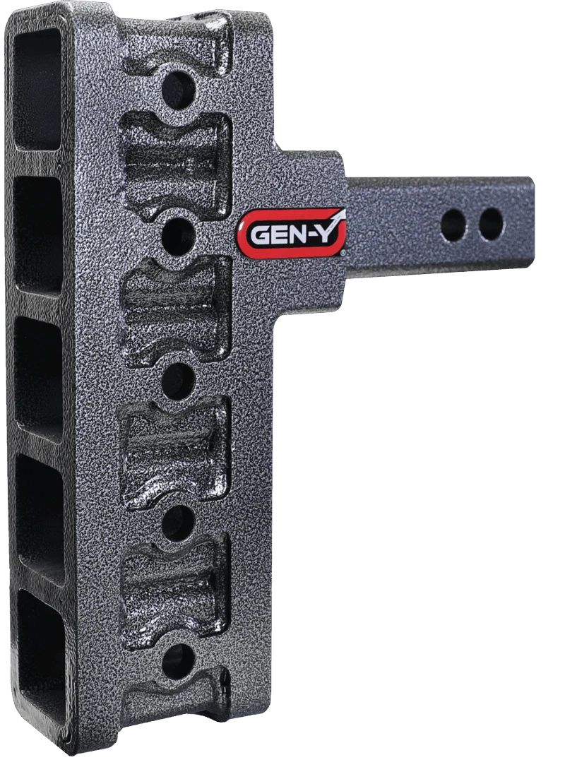 GEN-Y Hitch GH-205 - Mega-Duty Drop Hitch, Silver Vein, Steel