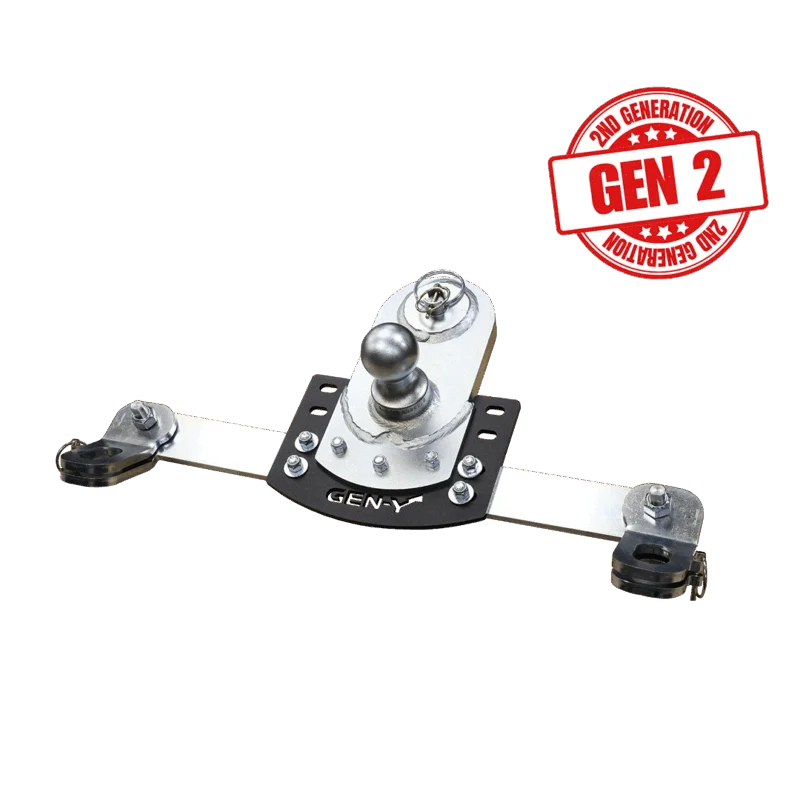 GEN-Y Hitch GH-21017 - Gooseneck Hitch, Silver
