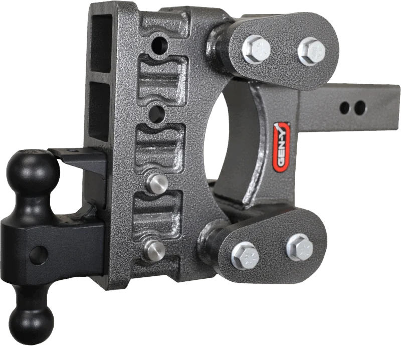GEN-Y Hitch GH-2124 - Mega-Duty Drop Hitch, Silver Vein, Steel