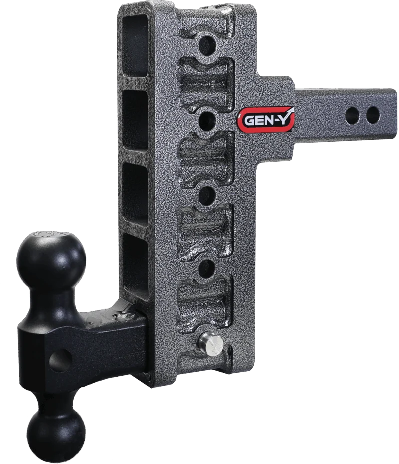 GEN-Y Hitch GH-215 - Mega-Duty Drop Hitch, Silver Vein, Steel